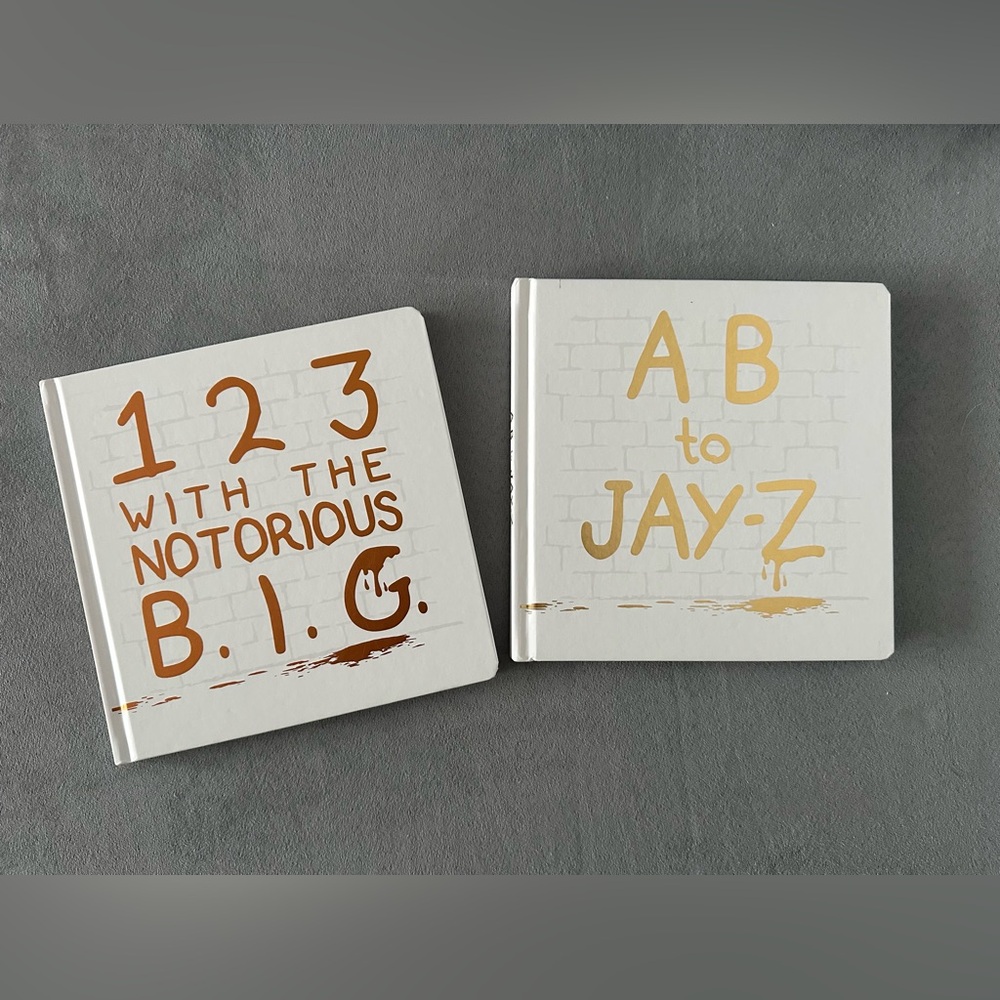 123 with the notorious B.I.G and AB to Jay Z books